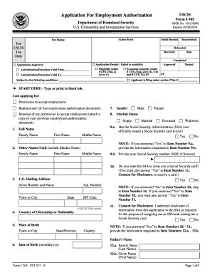 2012 Form USCIS I-765WS Fill Online, Printable, Fillable, Blank - pdfFiller