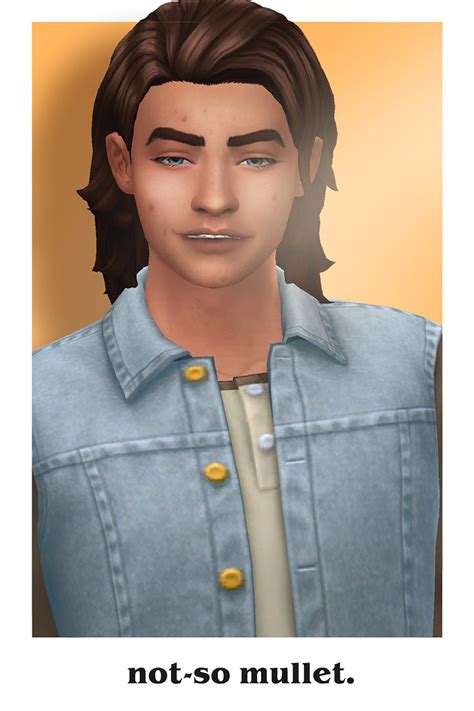 Sims 4 Mullet CC