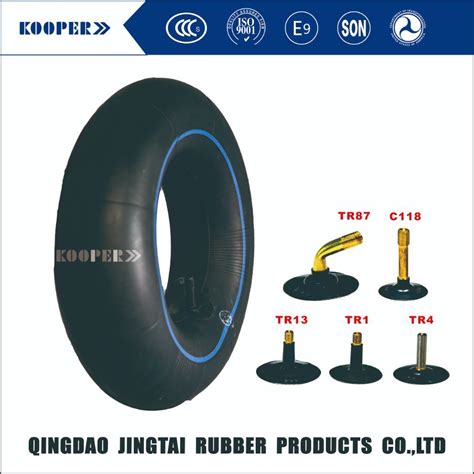 ISO Standard Natural Rubber Motorcycle Inner Tube 120 70 12 With TR13