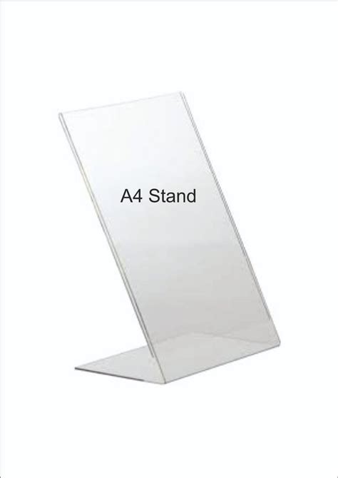 Table Top Acrylic Display Stand For Office At Rs 125 In Bengaluru ID