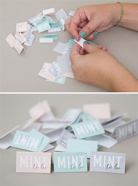 These DIY Mint To Be Wedding Favors Are Beyond Adorable Diy