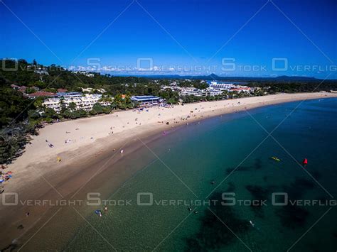 overflightstock noosa main beach  surf life saving club noosa