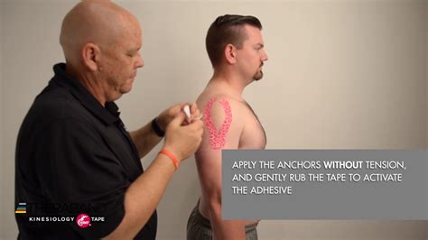 Kinesiology Taping Technique For Shoulder Support Option 1 Youtube