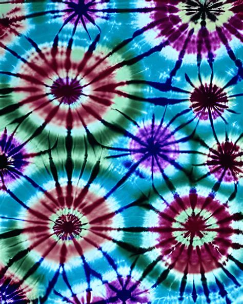 Popular Tie Dye Patterns · Creative Fabrica