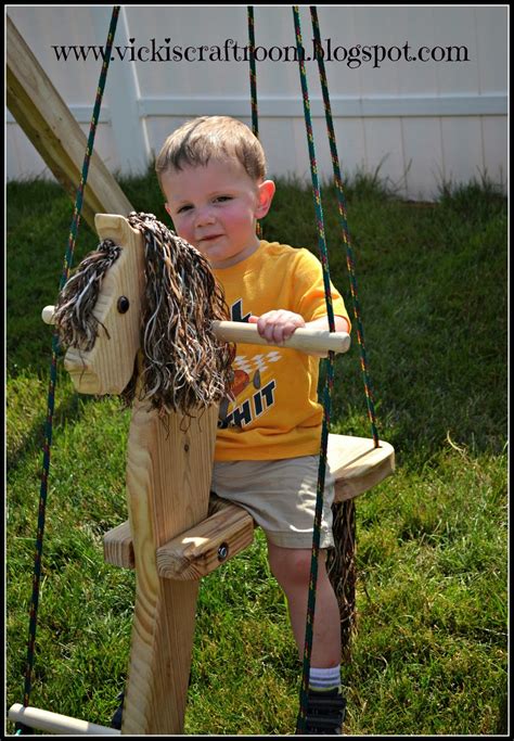 Vicki's Craft Room: Horse Swing