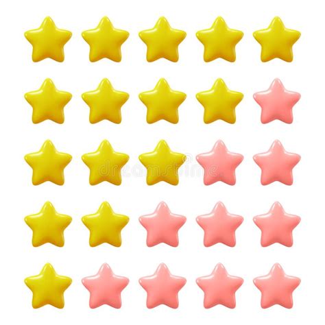 Rating or Ranking, Golden Star Review Stock Vector - Illustration of customer, star: 259720236