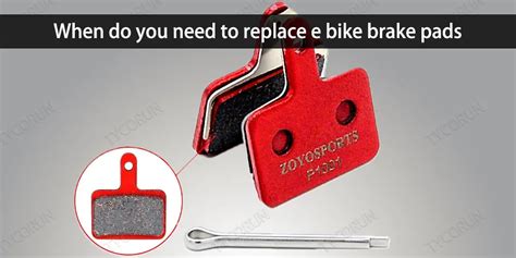 A Comprehensive Introduction To E Bike Brake Pads TYCORUN