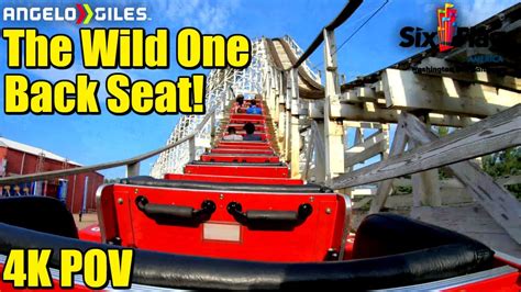 The Wild One In 4k Back Seat Pov Six Flags America Youtube