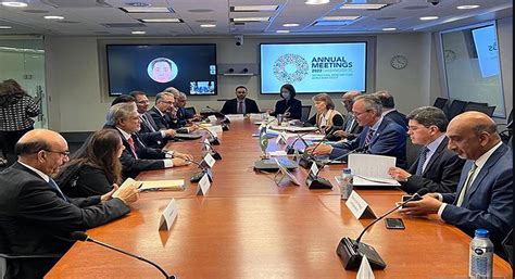 Ishaq Dar Meets World Bank Imf Teams Asfe World Tv