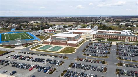 Cape Henlopen High Schools M600 Flies High Over The Main Campus Cape