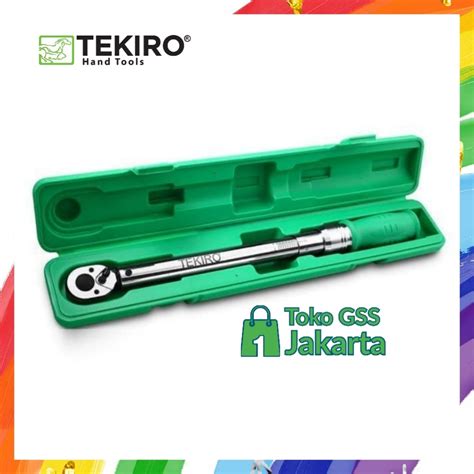 jual kunci torsi kunci momen torque wrench tekiro   nm