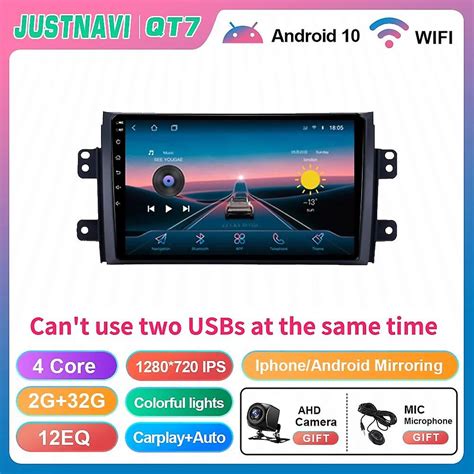 Justnavi Car Radio For Suzuki Sx4 2006 2013 Multimedia Video Player