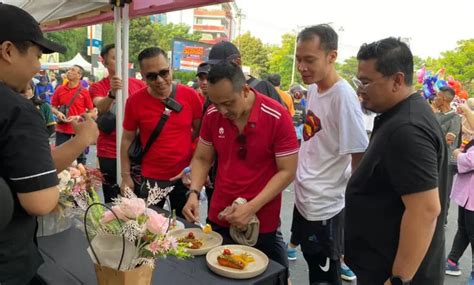 Meriah Kadin Gelar Pameran Kuliner Pendamping Beras Di Area CFD