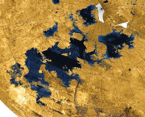 Lakes Of Titan Moon Nasa