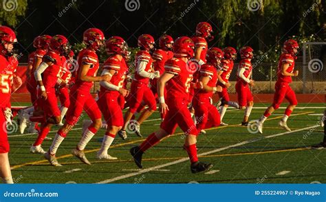 2022 Chaparral Firebird Football Vs. Salpointe Lancers Editorial Photography - Image of football ...