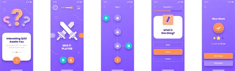 Quiz Game App Ui Concept Community Figma