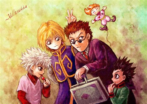 Hxh Main Characters Cute By Villasukka On Deviantart