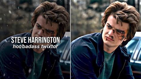 Steve Harrington Stranger Things Hot Badass Twixtor Scenepack YouTube