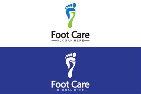 Foot Logo Design Vector Template Graphic By Kosunar185 Creative Fabrica