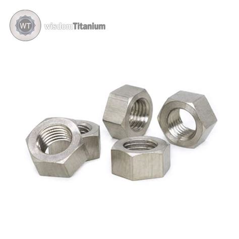 China Customized Titanium Hex Nuts Manufacturers Factory Free Sample