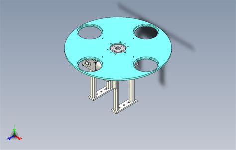 四工位凸轮分割器模型 Step 模型图纸下载 懒石网