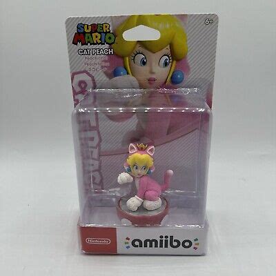 Nintendo Amiibo Cat Peach BRAND NEW FACTORY SEALED Super Mario 3D