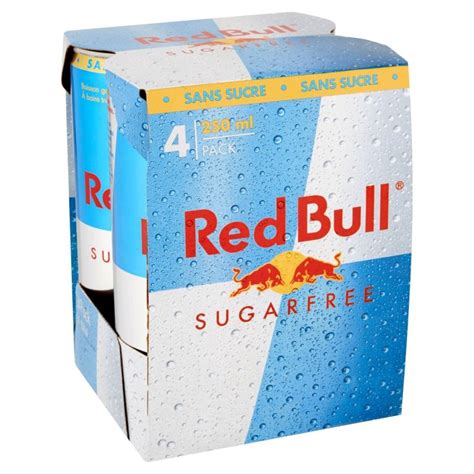 Red Bull Boisson Énergisante Sans Sucres Le Pack De Canettes 25Cl