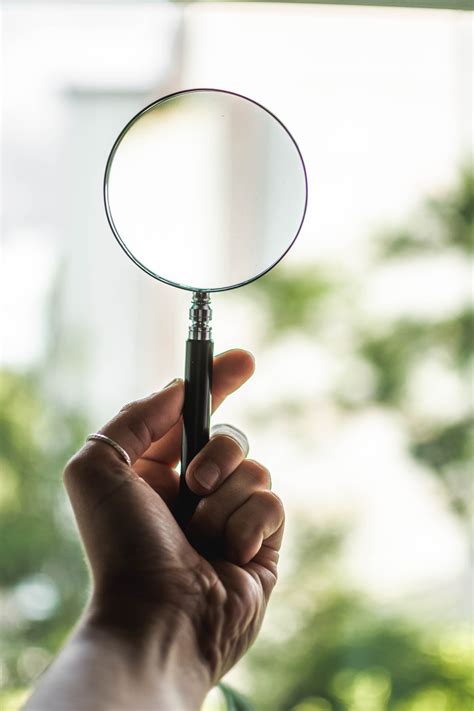 Free Images Hand Magnifying Glass Finger Photography Thumb