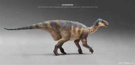 Enzo Minarro Iguanodon Design