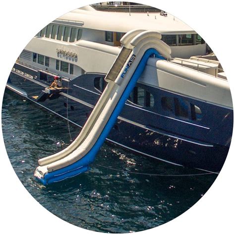 Funsize Yacht Slides Custom Superyacht Toys Funair