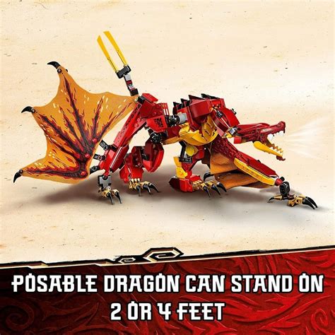 LEGO 71753 Ninjago Legacy Fire Dragon Attack – Pierre Stationery