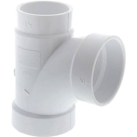 Nibco In Abs Dwv All Hub Long Radius Sanitary Tee Hd Supply