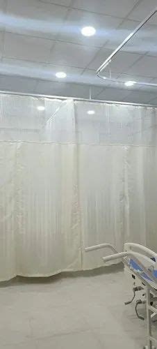 Plain Polyester Pvc Antimicrobial Curtain For Hospital Size X At