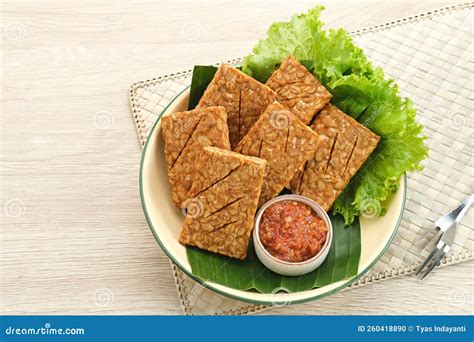 Tempeh, Tempe Goreng or Fried Tempeh is Indonesia Traditional Food ...