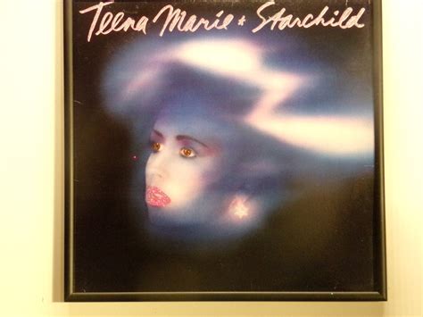 Glittered Record Album Teena Marie & Starchild - Etsy