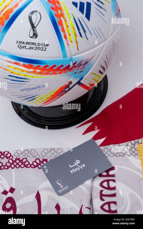 Qatar Travel Plane Fifa World Cup Match Ticket With Hayya Card