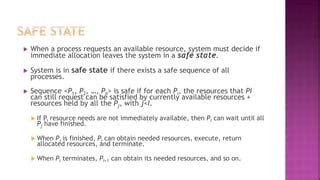 Banker Algorithm In Operating System Pptx