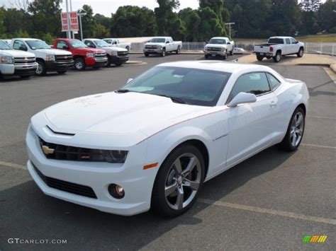 Summit White Chevrolet Camaro Ss Rs Coupe Photo