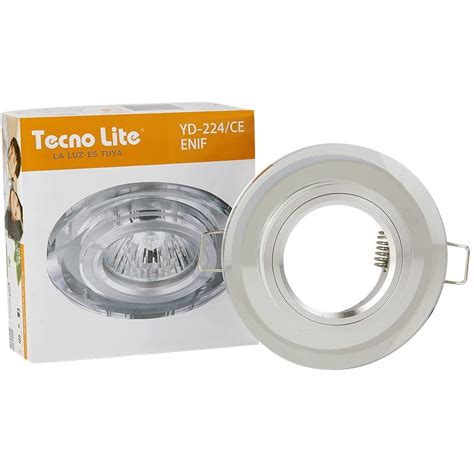 Yd Ce Luminario De Cristal Para Empotrar Tipo Spot Modelo Enif