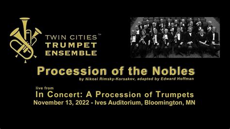 Procession Of The Nobles Twin Cities Trumpet Ensemble YouTube