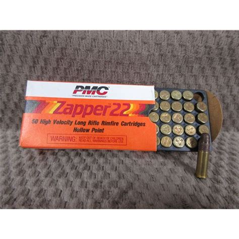 Collector Ammo Zapper 22 By Pmc 22 Lr Box Of 50