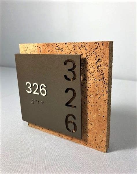 Custom Hotel Room Number Room Signage Sign Design Sign Board Design