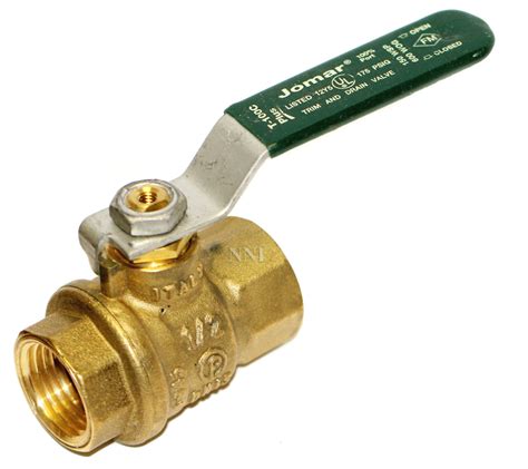 Npt Full Port Brass Ball Valve Wog Italy Ul Fm Ebay