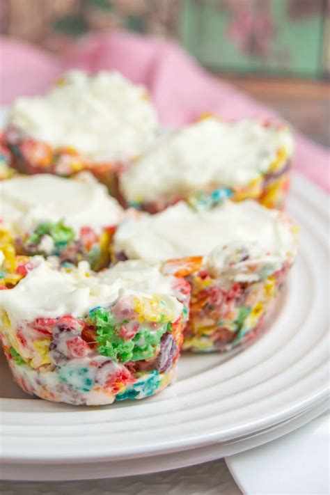 Fruity Pebbles Cheesecake Bites Cook Clean Repeat