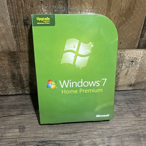 Microsoft Windows 7 Home Premium Upgrade 32 64 Bit DVDs MS WIN Sealed