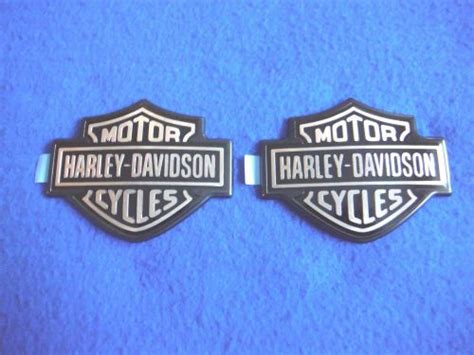 Buy Genuine Authentic Harley Dyna Softail Street Glide Fuel Tank Emblems Medallions In Littleton