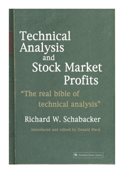 textbook$ @@ Technical Analysis and Stock Market Profits ^^Full_Books…