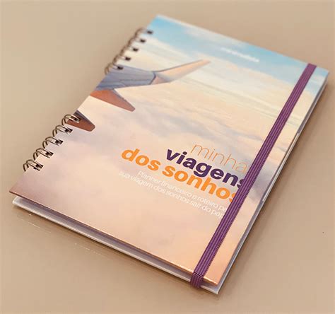 Planner Minhas Viagens Dos Sonhos Seja Minimalista