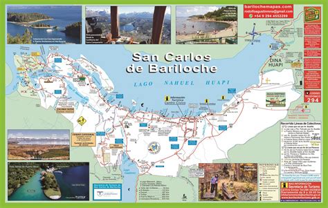 Mapas turísticos Municipalidad de Bariloche