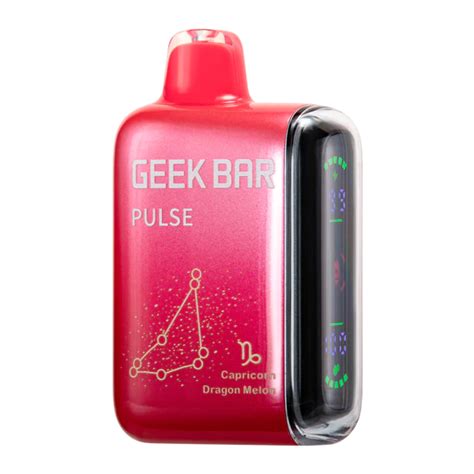 Geek Bar Pulse 15000 Puffs Disposable Vape 15k Capricorn Dragon Melo